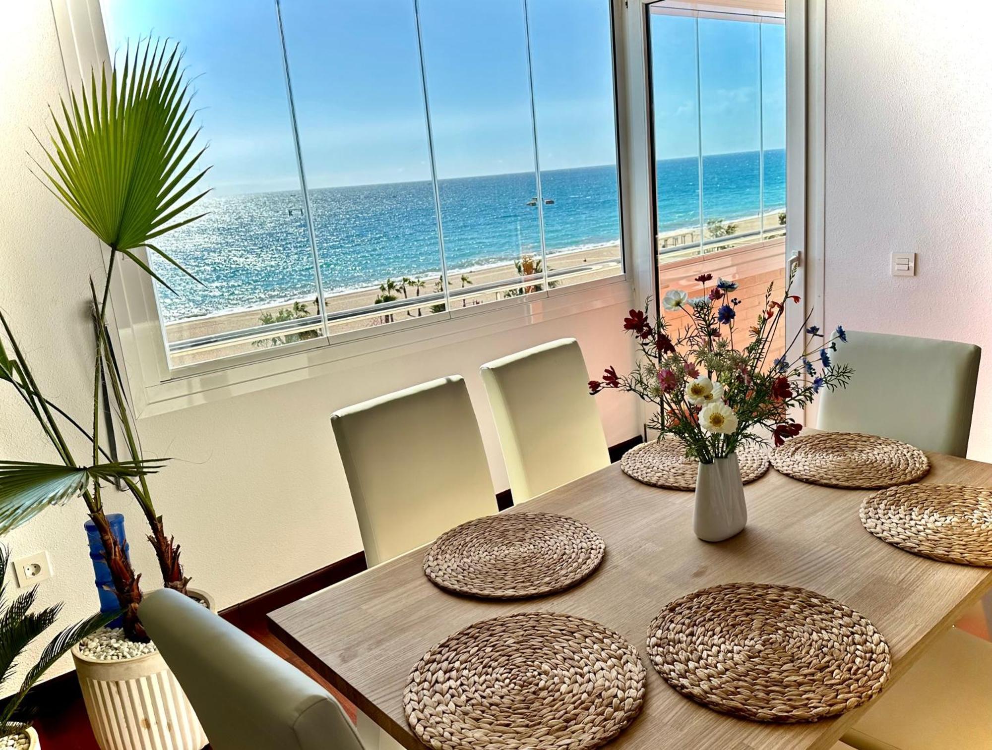Appartement Vista Del Mar Residencial à Roquetas de Mar Extérieur photo