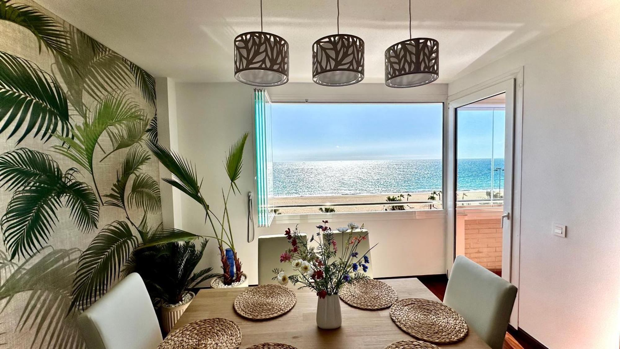 Appartement Vista Del Mar Residencial à Roquetas de Mar Extérieur photo