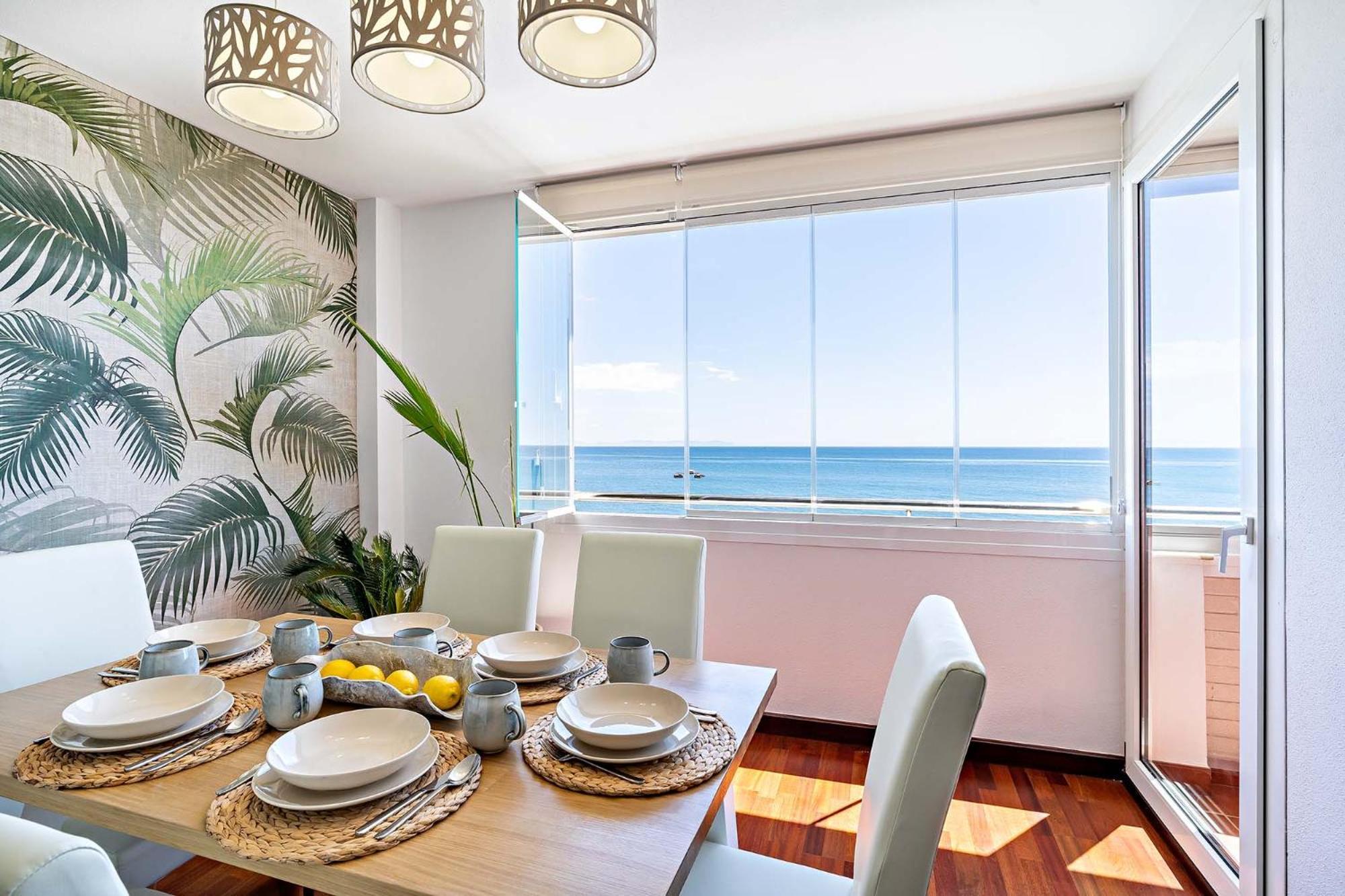 Appartement Vista Del Mar Residencial à Roquetas de Mar Extérieur photo