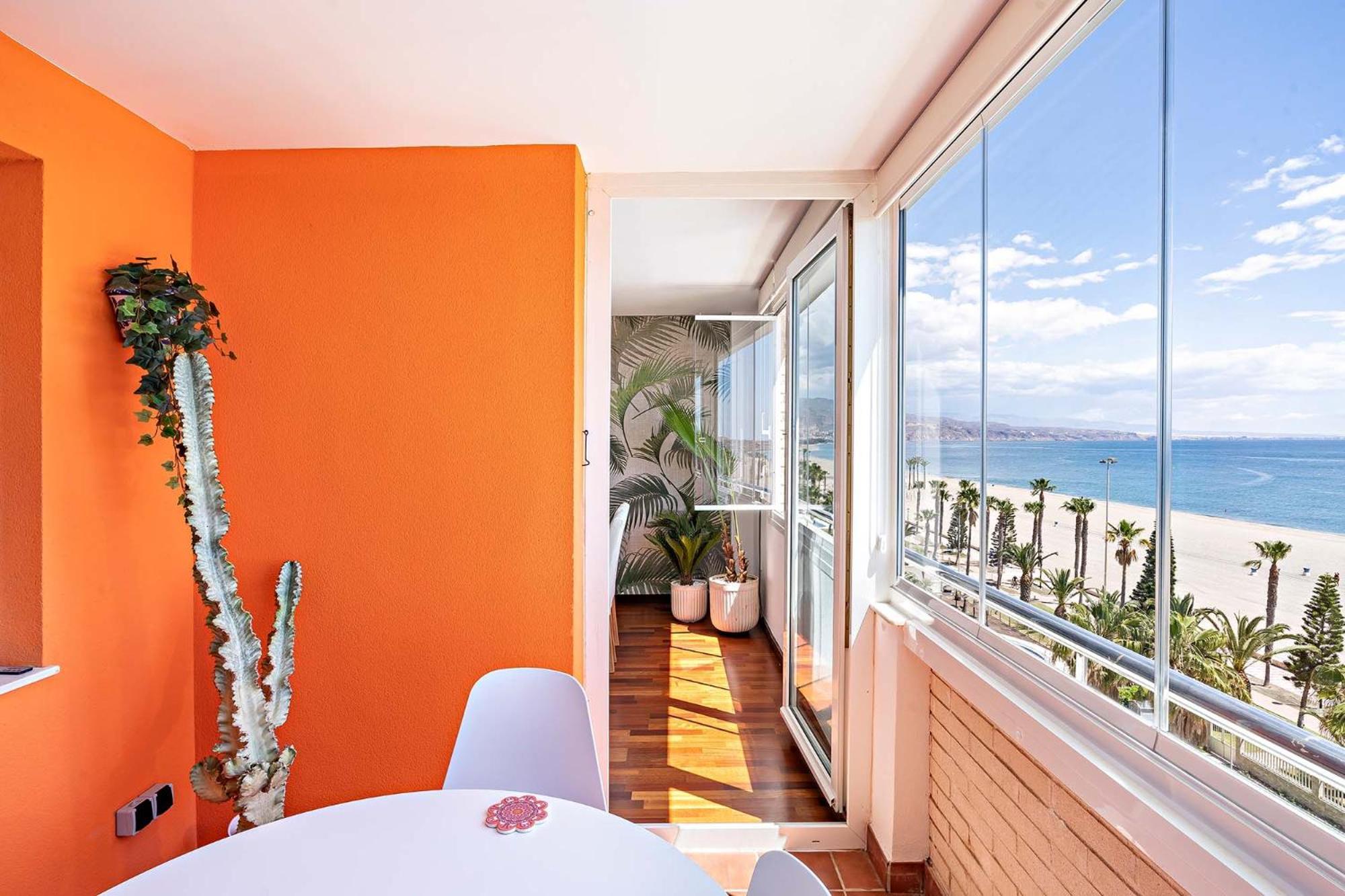 Appartement Vista Del Mar Residencial à Roquetas de Mar Extérieur photo