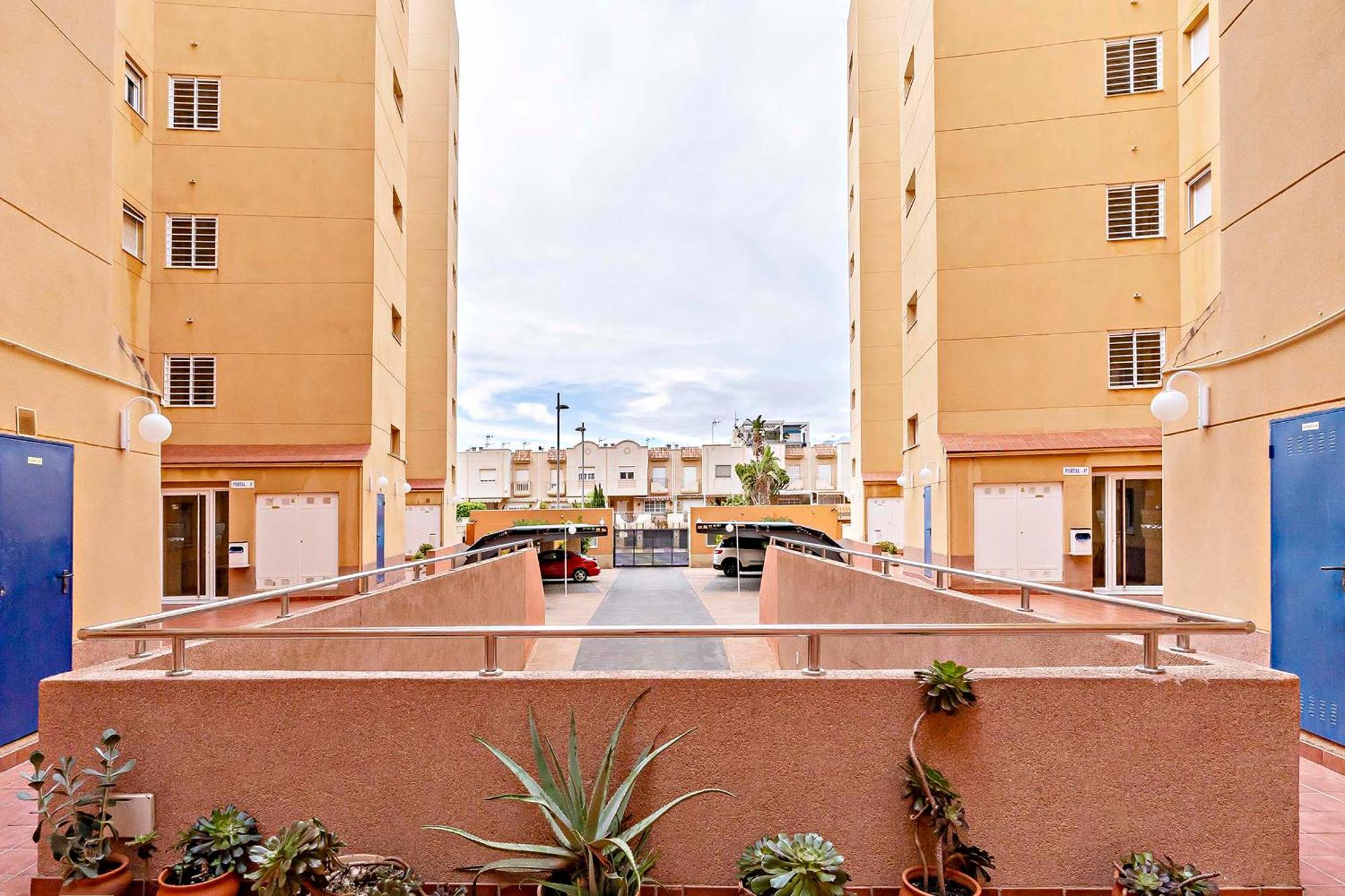 Appartement Vista Del Mar Residencial à Roquetas de Mar Extérieur photo